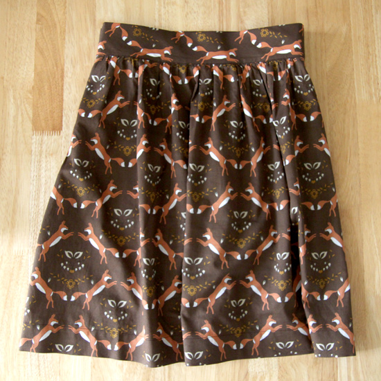 Foxy skirt