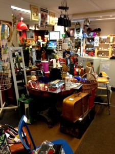 A room full of second hand goods