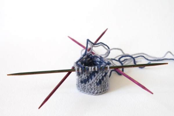 Stranded colourwork knitting
