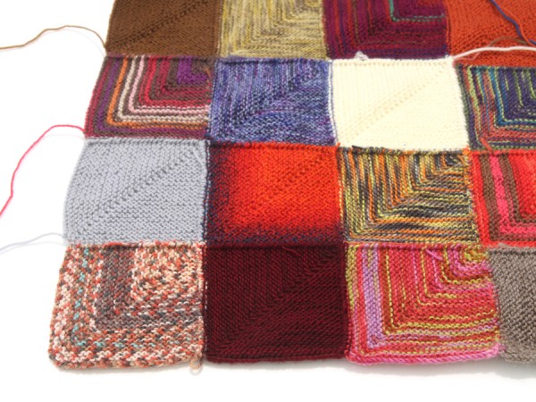 How to start a sock yarn blanket | Leikitty